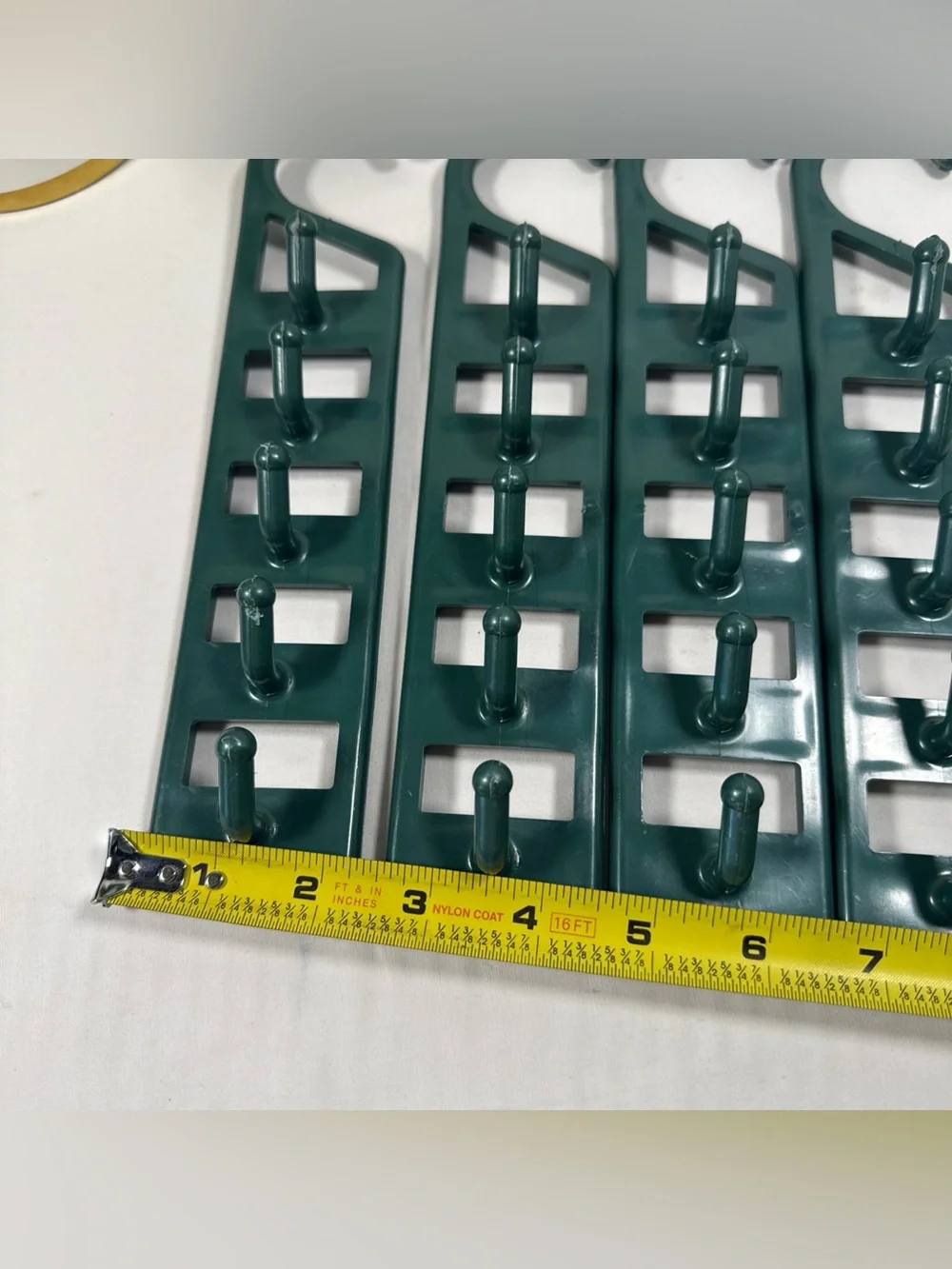 Closet Organizer Hooks in Dark Green